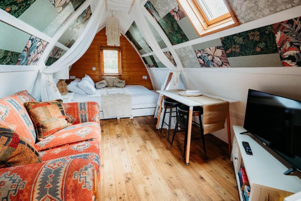 Robin Nest - Cosy Shepherd'S Hut Hideaway Callington Eksteriør bilde